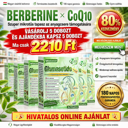 GeeLemon® Moringa + Berberin + NAD+ 15 az 1-ben nanomikrotűs tapasz | A testápolás új generációja fejlett nanoformulával🫀