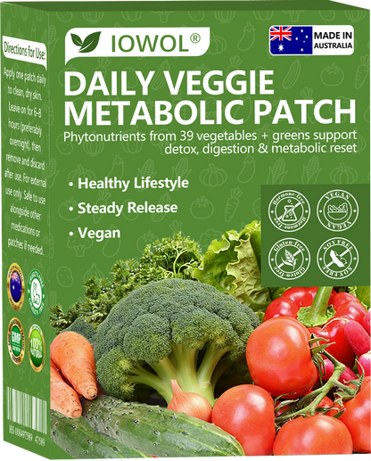 🥦𝐎𝐟𝐟𝐢𝐜𝐢𝐚𝐥 𝐒𝐭𝐨𝐫𝐞 | 𝐈𝐎𝐖𝐎𝐋® 𝐃𝐚𝐢𝐥𝐲 𝐕𝐞𝐠𝐞𝐭𝐚𝐛𝐥𝐞 𝐌𝐞𝐭𝐚𝐛𝐨𝐥𝐢𝐜 𝐏𝐚𝐭𝐜𝐡 𝐮𝐬𝐞𝐬 𝐨𝐫𝐠𝐚𝐧𝐢𝐜 𝐯𝐞𝐠𝐞𝐭𝐚𝐛𝐥𝐞 𝐞𝐱𝐭𝐫𝐚𝐜𝐭𝐬 𝐚𝐧𝐝 𝐩𝐡𝐲𝐭𝐨𝐧𝐮𝐭𝐫𝐢𝐞𝐧𝐭𝐬 𝐟𝐫𝐨𝐦 𝟑𝟗 𝐯𝐞𝐠𝐞𝐭𝐚𝐛𝐥𝐞𝐬 + 𝐠𝐫𝐞𝐞𝐧𝐬 𝐭𝐨 𝐬𝐮𝐩𝐩𝐨𝐫𝐭 𝐝𝐞𝐭𝐨𝐱, 𝐝𝐢𝐠𝐞𝐬𝐭𝐢𝐨𝐧 & 𝐦𝐞𝐭𝐚𝐛𝐨𝐥𝐢𝐜 𝐫𝐞𝐬𝐞𝐭, 𝐚𝐧𝐝 𝐛𝐨𝐨𝐬𝐭 𝐞𝐧𝐞𝐫𝐠𝐲 𝐟𝐨𝐫 𝐚𝐥𝐥-𝐝𝐚𝐲 𝐰𝐞𝐥𝐥𝐧𝐞𝐬𝐬.