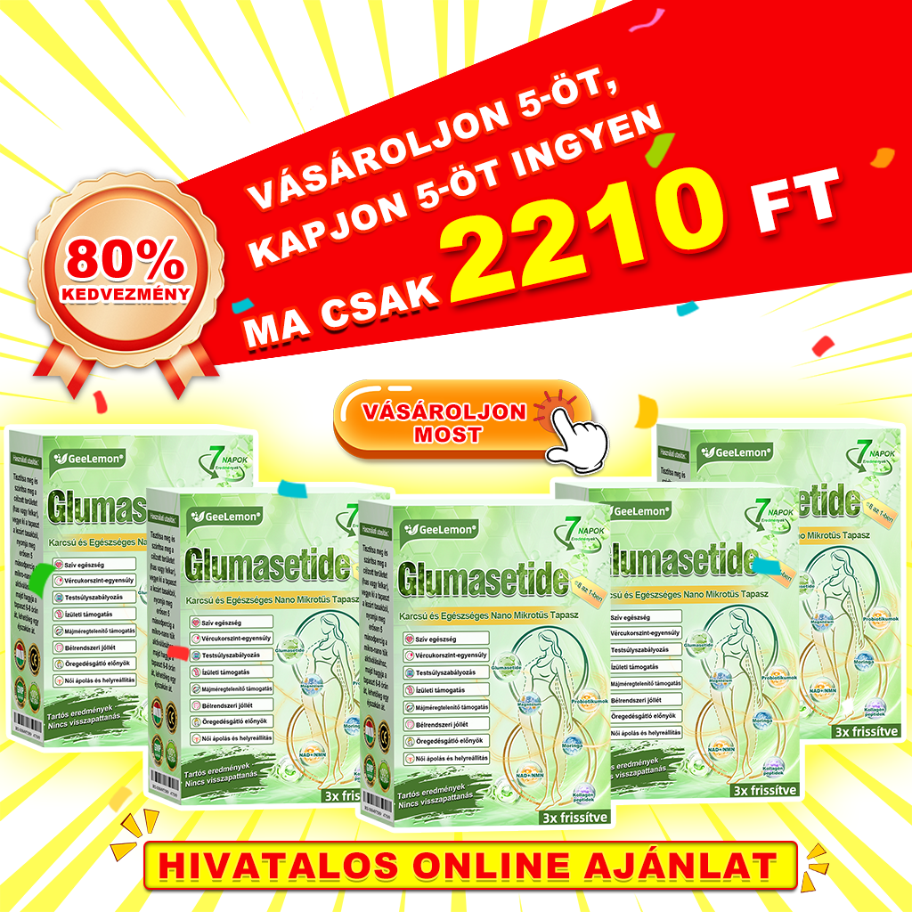 𝐆𝐞𝐞𝐋𝐞𝐦𝐨𝐧®🔥Glumasetide 8 az 1-ben Karcsúsító Nano Mikrotűs Tapasz 🇭🇺