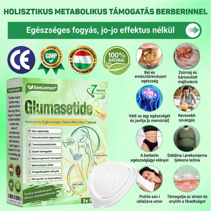 GeeLemon® Moringa + Berberin + NAD+ 15 az 1-ben nanomikrotűs tapasz | A testápolás új generációja fejlett nanoformulával🫀