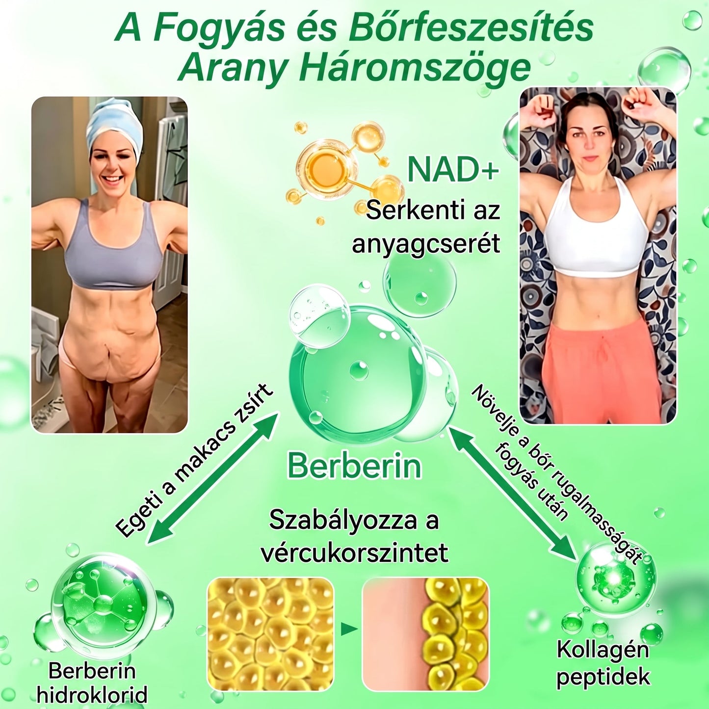 GeeLemon® Moringa + Berberin + NAD+ 15 az 1-ben nanomikrotűs tapasz | A testápolás új generációja fejlett nanoformulával🫀