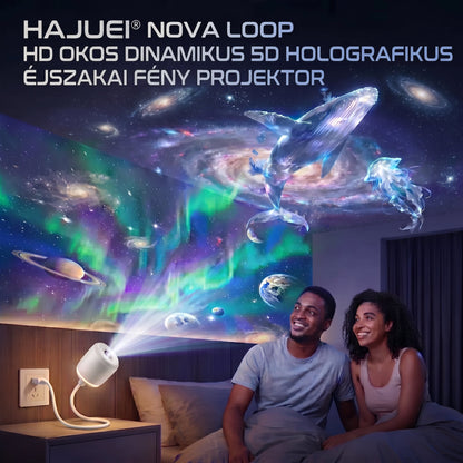 HAJUEI®🎁 Már csak 5 darab maradt! Most további 50% kedvezménnyel szerezheted be a HAJUEI® galaxisprojektoros éjjeli lámpát! ✨ Varázsold különlegessé az estéket, és ne maradj le erről a limitált ajánlatról! ⏰