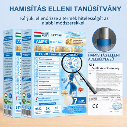 Magyar szakértők által ajánlott 🌿 FFBSI® anyagcsere-támogató karcsúsító nano mikro-tűs tapasz