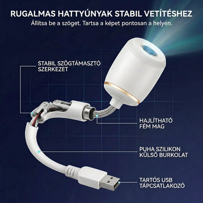 HAJUEI®🎁 Már csak 5 darab maradt! Most további 50% kedvezménnyel szerezheted be a HAJUEI® galaxisprojektoros éjjeli lámpát! ✨ Varázsold különlegessé az estéket, és ne maradj le erről a limitált ajánlatról! ⏰