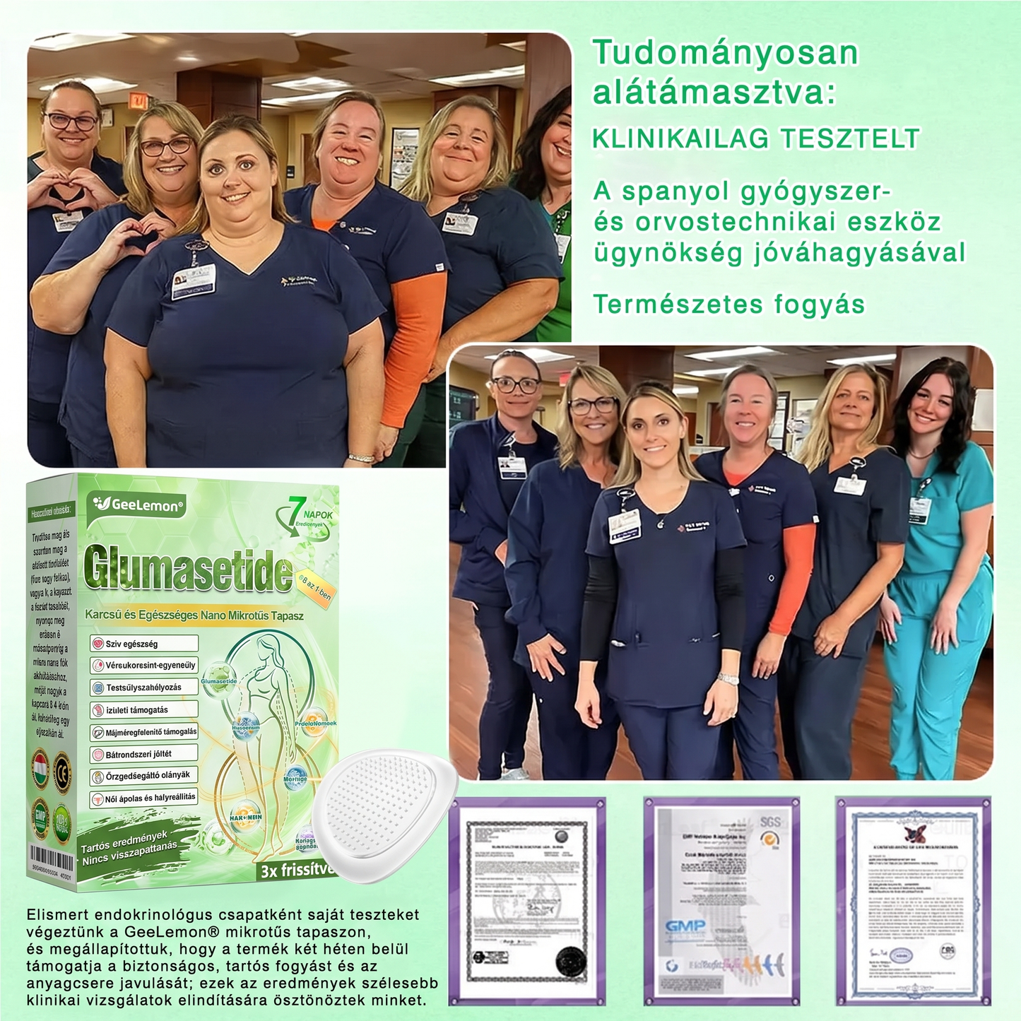GeeLemon® Moringa + Berberin + NAD+ 15 az 1-ben nanomikrotűs tapasz | A testápolás új generációja fejlett nanoformulával🫀