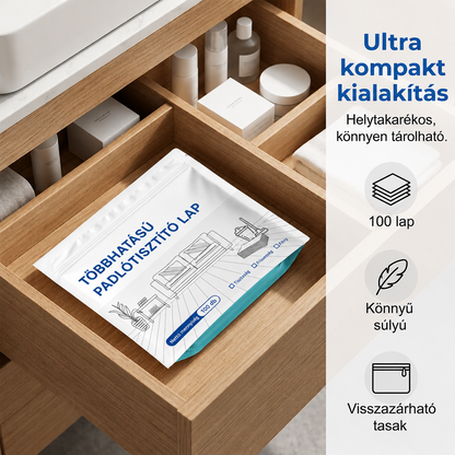 80% Kedvezmény Korlátozott Ideig! 💧🧹Geelemon® Vízben Oldódó Padlótisztító Lapok🧻