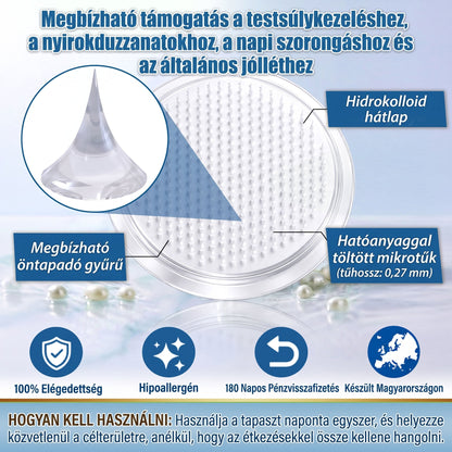 Magyar szakértők által ajánlott 🌿 FFBSI® anyagcsere-támogató karcsúsító nano mikro-tűs tapasz