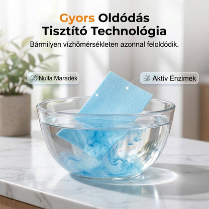 80% Kedvezmény Korlátozott Ideig! 💧🧹Geelemon® Vízben Oldódó Padlótisztító Lapok🧻